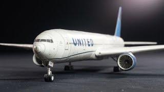 1/144 United Airlines Boeing 777-300ER | Canon Paper Model