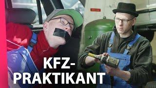 Wenn man einen KFZ Praktikanten hat.