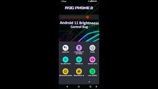 Rog Phone 2 Android 11 Has Brightness Control Bug  #GamoroxTech