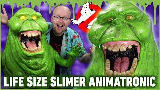 Life-Size Ghostbusters Slimer Halloween Animatronic | REVIEW + DEMO 