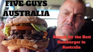 Five Guys Australia Burger Review - Worst Hamburger I have Ever Eaten?