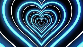 neon lights love heart tunnel | heart background tiktok, hearts y2k,