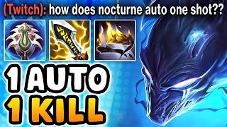 NOCTURNE BUT I BUILT HIM LIKE A REAL ASSASSIN! (full glass cannon build)