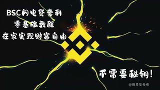 BNB闪电贷套利（2022.11.07新） | 无风险套利 | 机器人交易 | 日赚1000美元 | 100%真实有效，BNB会部署，就会赚钱，pancakeswap夹子机器人|自动收益