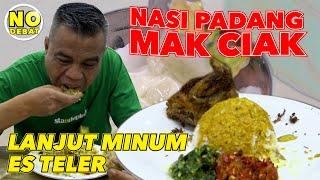 KULIDEL NASI PADANG MAK CIAK - LANJUT MINUM ES TELER