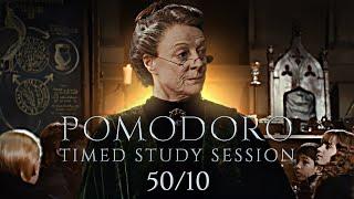 Mcgonagall's Study SessionPOMODORO 50/10 Transfiguration ClassroomFocus, Relax & Study at Hogwarts