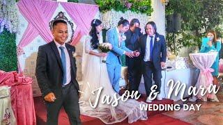 Jason & Mara's Wedding | 1st Time nag Ninong & Ninang sa Kasal | Adventures with Hermie