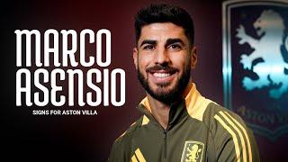 MARCO ASENSIO JOINS ASTON VILLA