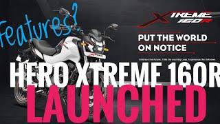 Hero Xtreme 160R bs6 Launched ,  features  you need to know in English