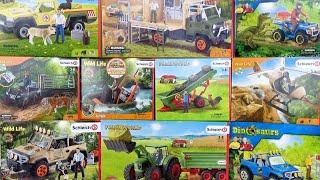 Let's assemble Schleich's vehicle and play  Trucks, four-wheel drive vehicles, buggies, boats, etc.