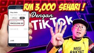 Cara Buat Duit RM3000 Sehari Tanpa Modal Dengan TikTok⁉️