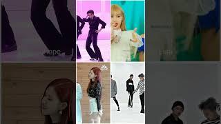 BTS dance vs Blackpink dance | Jhope Lisa Rose Taehyung #ytshorts #btsblackpink #shorts