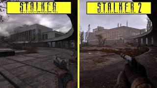 Stalker vs Stalker 2 Locations & Graphics  Comparison | Stalker 1 vs Stalker 2