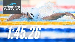 16 Year Old Does It Again | 200m Free World Junior Record