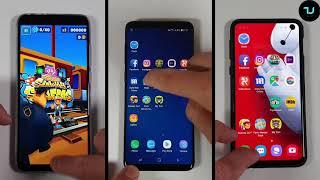 Redmi Note 7 Pro vs Samsung S10 vs S9 plus Speed test/PUBG Snapdragon 675 vs exynos 9810 9820