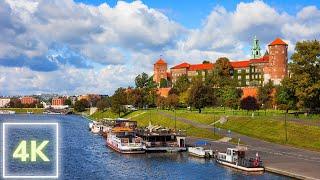 4K Walk on the Vistula River in Krakow - Virtual trip to Krakow - Krakow sightseeing online