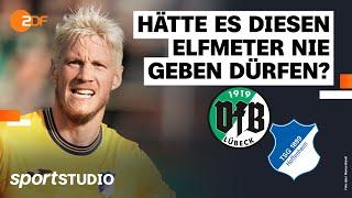 VfB Lübeck – TSG Hoffenheim Highlights | DFB-Pokal 2023/24 | sportstudio