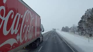 Ride Along in a Semi - Wyoming