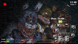 I made FNaF 1 more scary with Demented Animatronics! (FNaF 1 Mods)