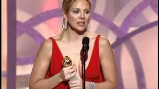 Kim Cattrall Wins Best Supporting Actress TV Series Musical Or Comedy - Golden Globes 2003