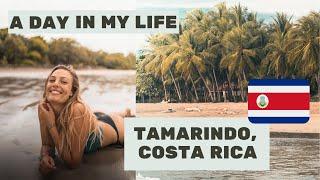 A day in my life in Tamarindo, Costa Rica - Surf, Sunset, night markets and friends