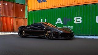 Satin Black Ferrari 488 GTB!!