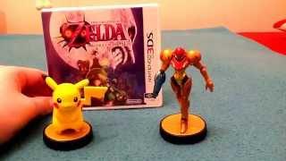 Amiibo Unboxing- Pikachu and Samus and Zelda