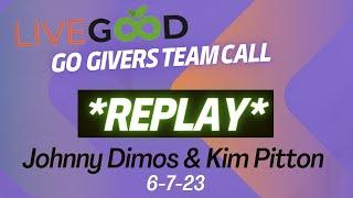 Johnny Dimos & Kim Pitton LiveGood Overview