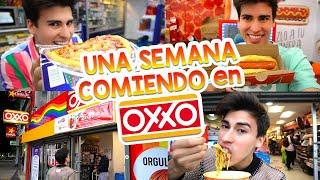 COMIENDO en el OXXO POR UNA SEMANA  / LA DIVAZA