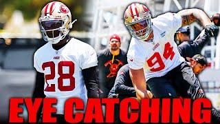  49ers That Caught Our Eye At Minicamp | Darrell Luter & Yetur Gross-Matos