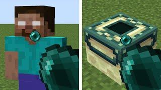 what's inside herobrine? what`s inside end portal?