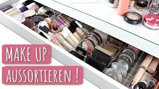 XXL MAKEUP SAMMLUNG DECLUTTER TEIL 2 | Ich sortiere aus !!!