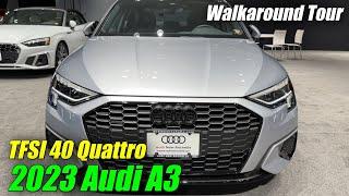 Great Small Sedan ! 2023 Audi A3 40 TFSI Quattro