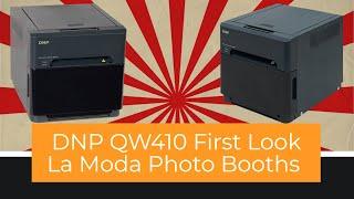 DNP QW410 is the smallest photo booth printer I would buy.