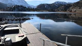 Dead calm, June Lake, California: A Minute Away