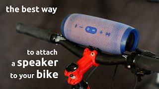 The best way to attach a bluetooth speaker to a bike