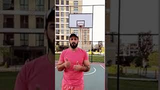 اسماعيل تمر في ملعب كرة السلة على اغنية ضياع//اقوى لعب عكسي