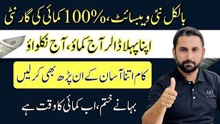 Make money online 2024 || new real website for earning || aqib shaheen