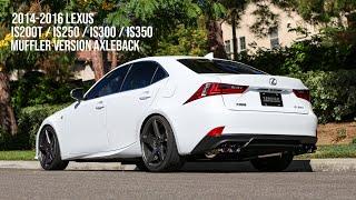 REMARK Muffler Version Axleback - Lexus IS200T / IS250 / IS300 / IS350 (2014 - 2016)