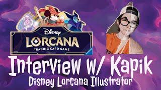 The Art of Disney Lorcana - An Interview with Illustrator Kapik