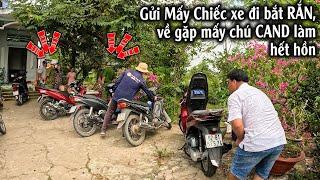 Đi bắt RẮN mới về tới chỗ xe gặp mấy chú C.A cái hết hồn | TGSB #1055