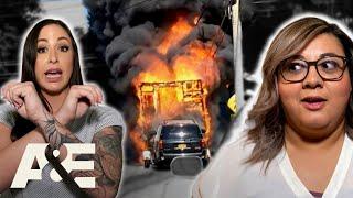 Top 7 SHOCKING Moments | Road Wars | A&E