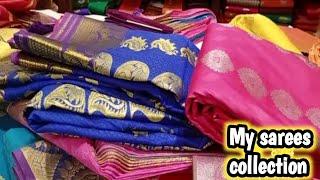 my sarees collection | new modal sarees | unique sarees | akshya sai vidiyal