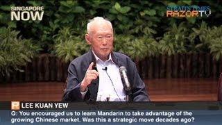 Lee Kuan Yew: 20,000 immigrants a year is digestable (Pt 2)