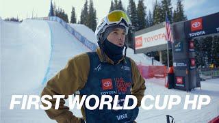 First World Cup Halfpipe - BTS RAW - Nick Goepper