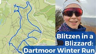 Blitzen in a Blizzard: drawing reindeer on in Dartmoor's fickle conditions