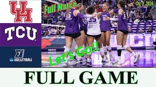 TCU vs Houston full match Women's College Volleyball 2024 | NCAA Volleyball 2024