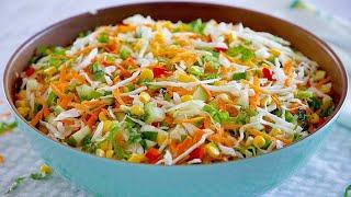 How to Make Nigerian Vegetable Salad - VERY DETAILED RECIPE - ZEELICIOUS FOODS