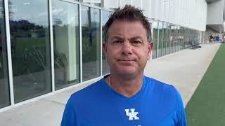 Kentucky Wildcats Safeties Coach Frank Buffano - 9/4 Practice