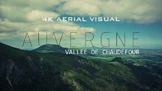 AERIAL FOOTAGE | Auvergne France : Vallee de Chaudefour